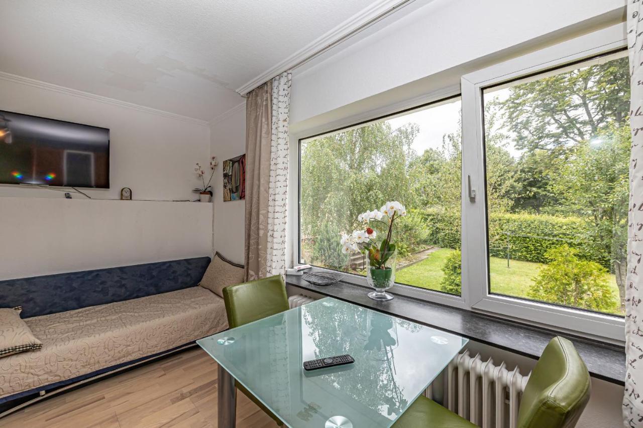 Eindecker - Studioapartment Im Erdgeschoss Mit Gartenmitbenutzung Flensburg Buitenkant foto