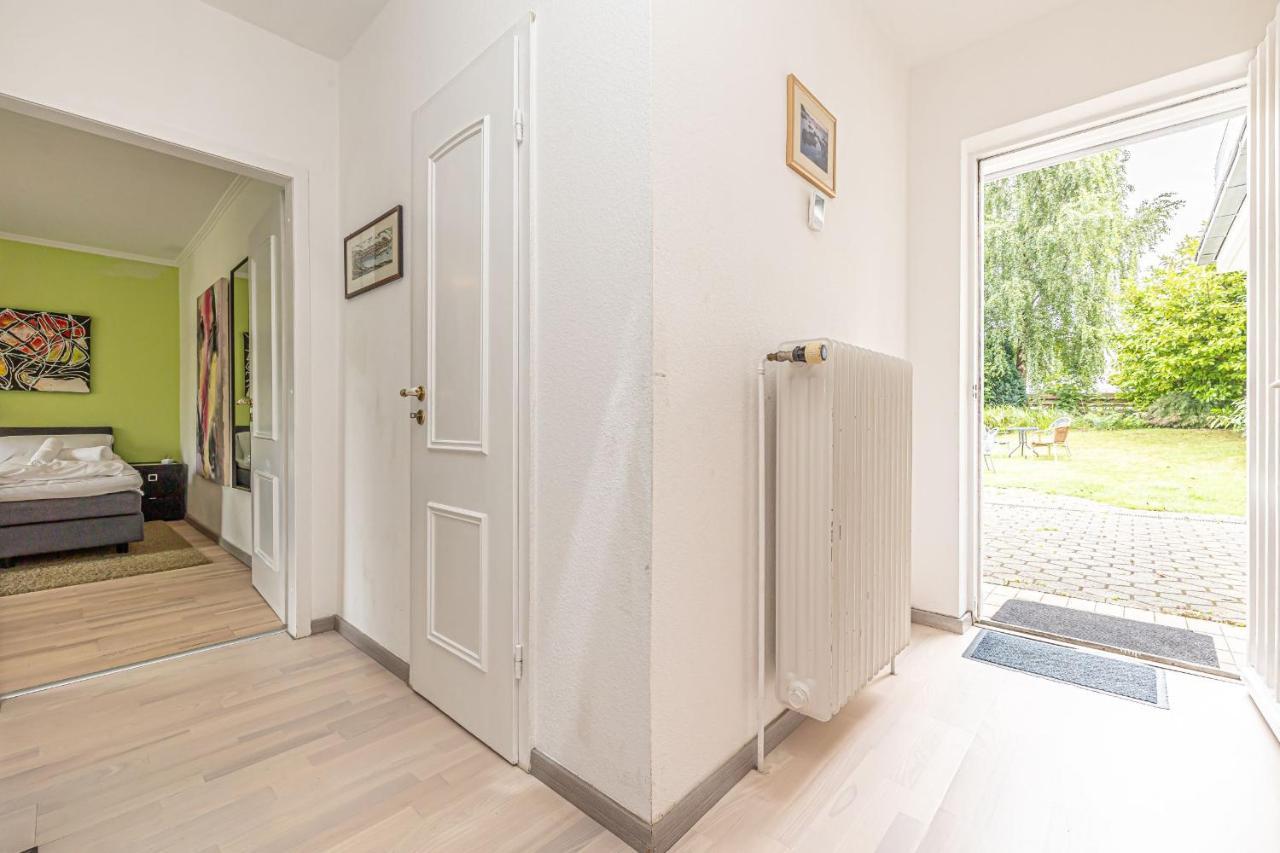 Eindecker - Studioapartment Im Erdgeschoss Mit Gartenmitbenutzung Flensburg Buitenkant foto